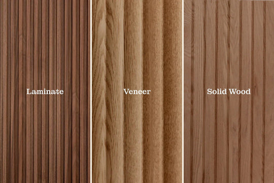 Laminate, Veneer, or Solid Wood? What’s Best for Your Project
