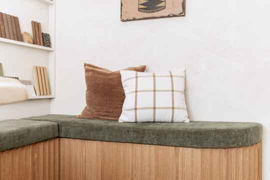 DIY your own Feature Panel Bench Seat in your home or commercial setting