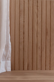 TrueCraft Batten 35 Solid Wood Panel - Batten 35 Solid Oak Flex