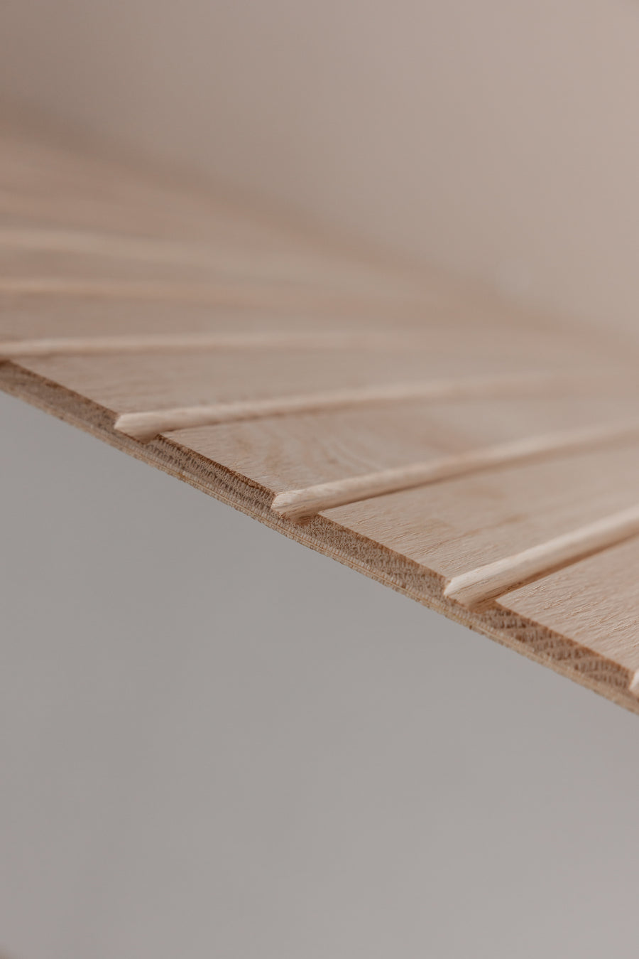 TrueCraft Batten 35 Solid Wood Panel - Batten 35 Solid Oak Flex