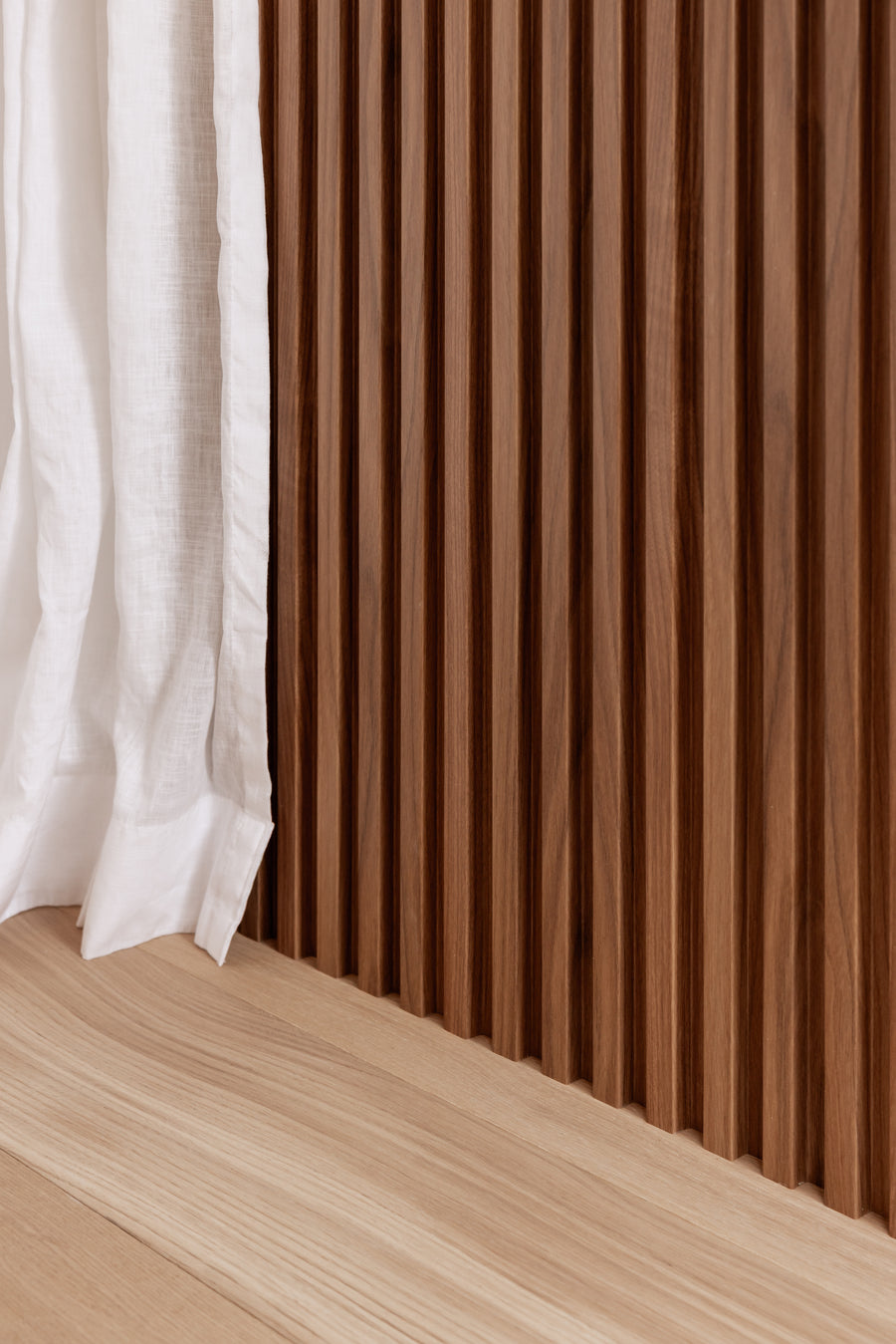Batten Walnut T&G Wood Panel -  Batten 20