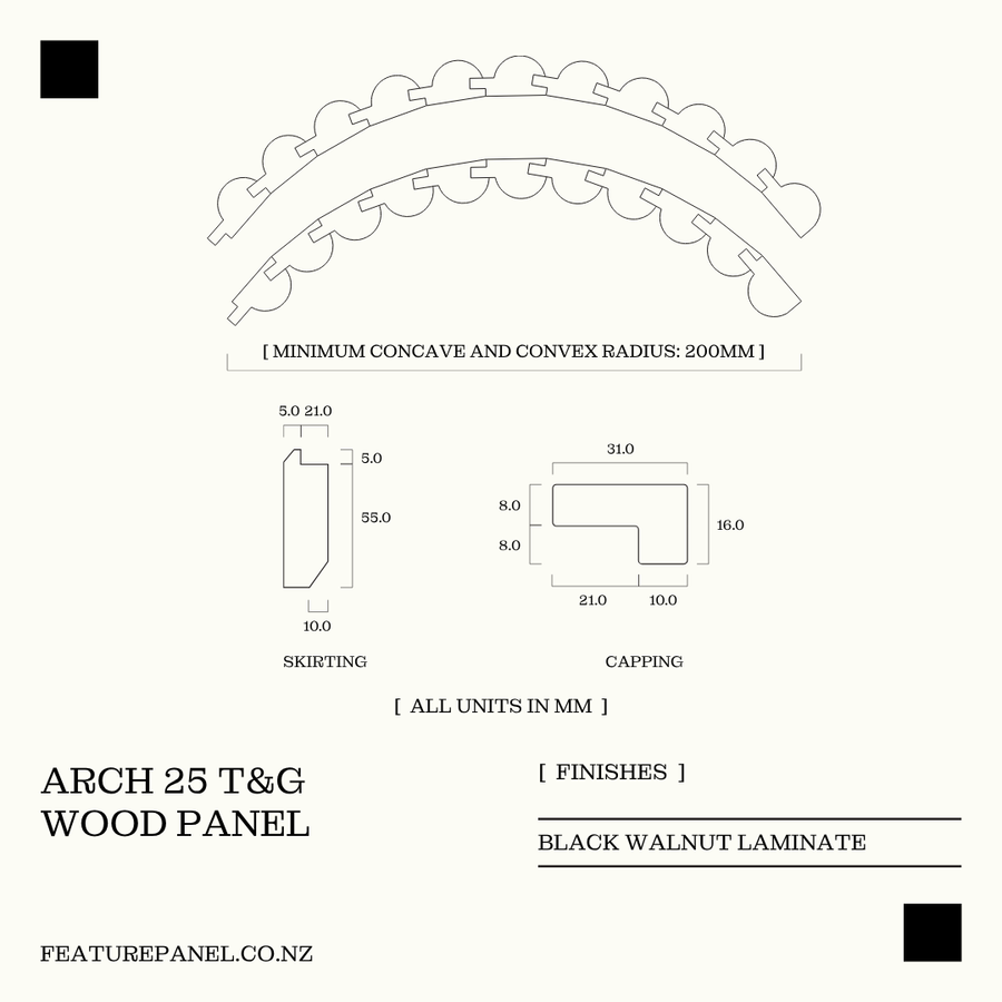 ARCH 25 T&G WOOD PANEL