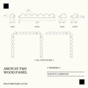 ARCH 25 T&G WOOD PANEL