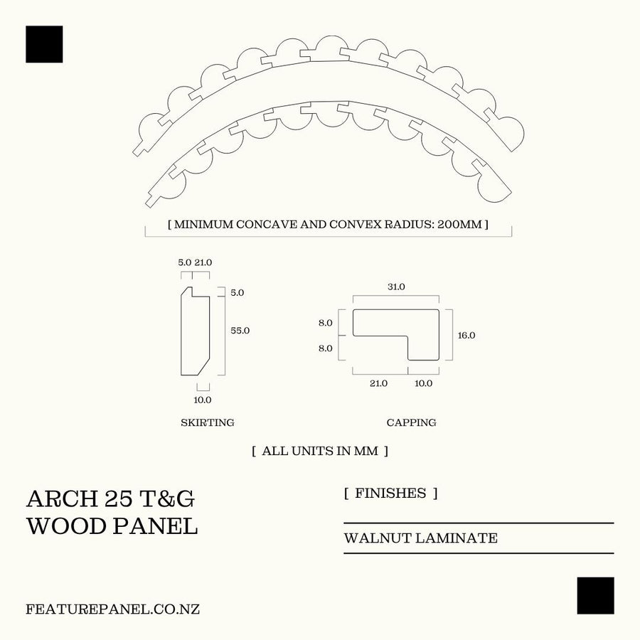 ARCH 25 T&G WOOD PANEL
