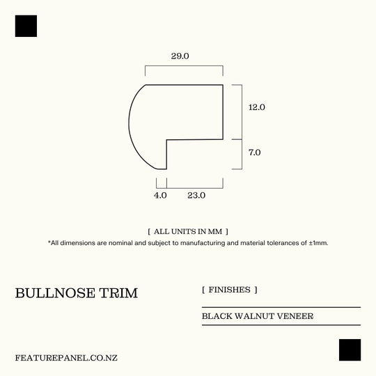 BULLNOSE TRIM