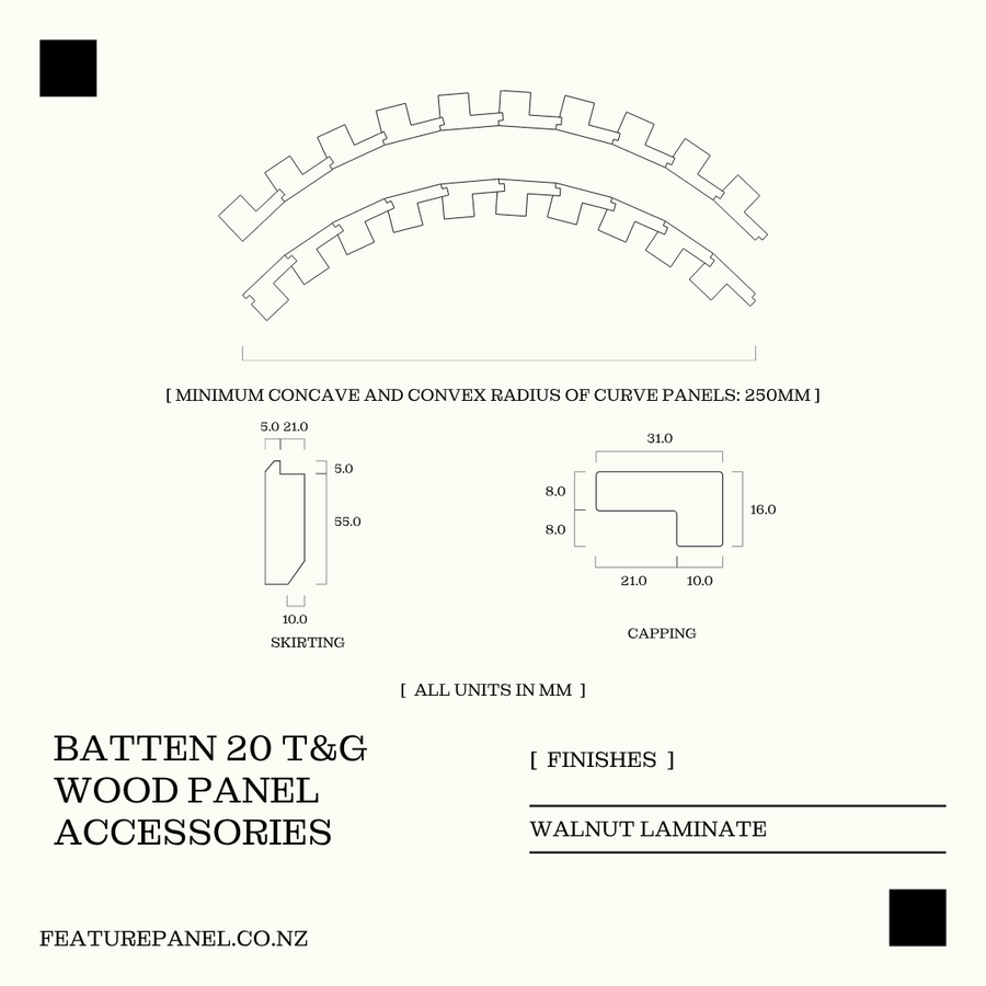 BATTEN 20 T&G WOOD PANEL