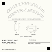 BATTEN 10 T&G WOOD PANEL