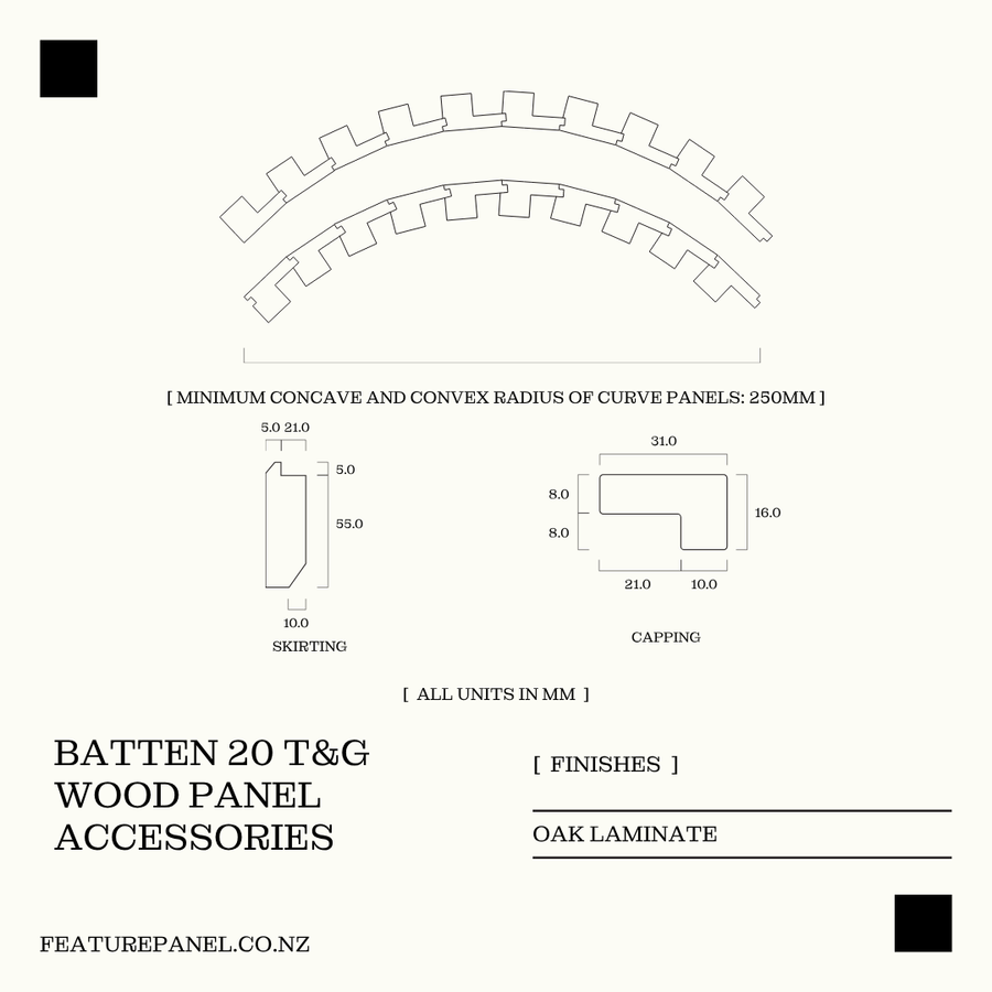 BATTEN 20 T&G WOOD PANEL