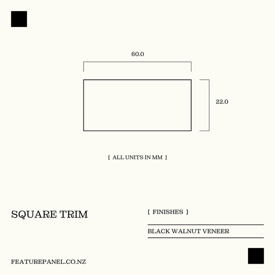 SQUARE TRIM
