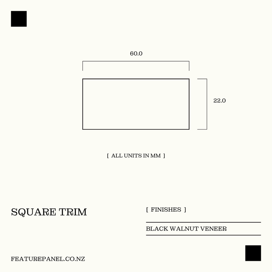 SQUARE TRIM
