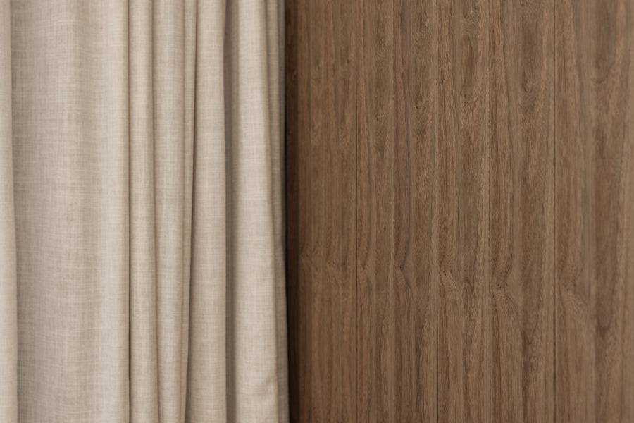 Ripple 60 Flow Black Walnut Wood Panel - Ripple 60 Flow