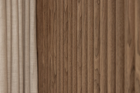 Wave 41 Flow Black Walnut Feature Panel 