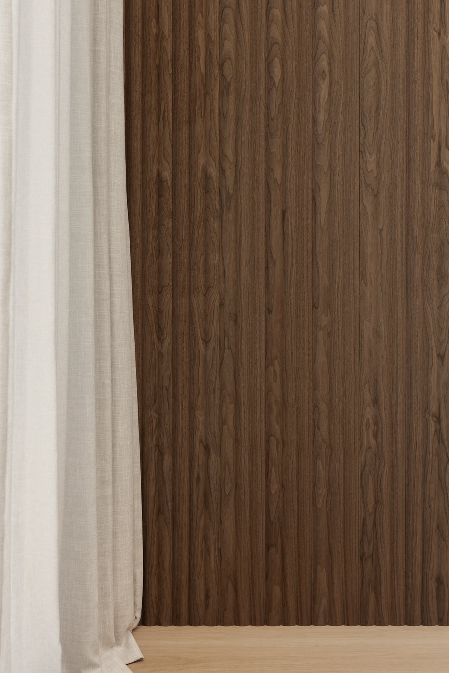 Wave 41 Flow Black Walnut Wood Panel - Wave 41 Flow