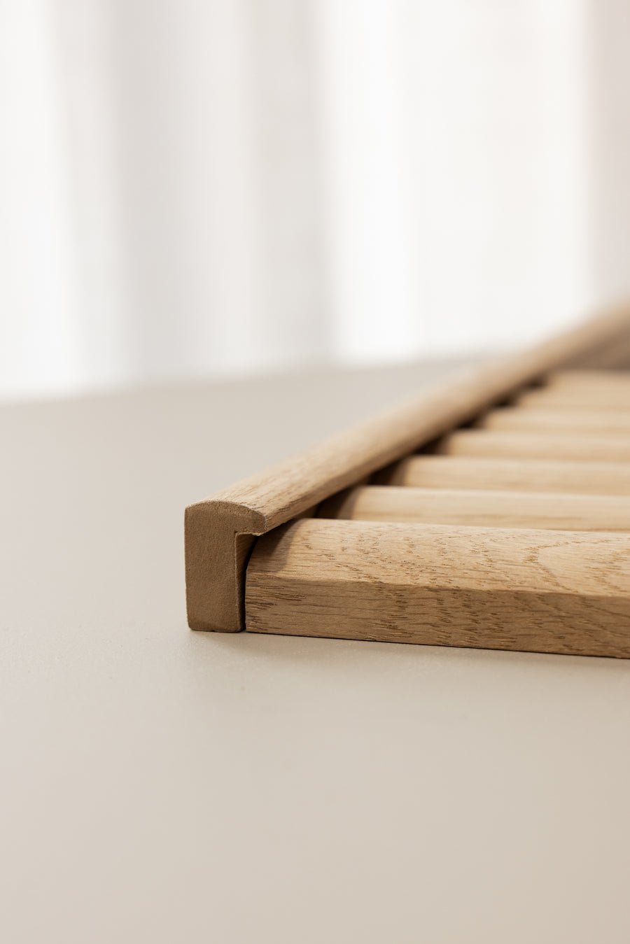 Oak Bullnose Trim