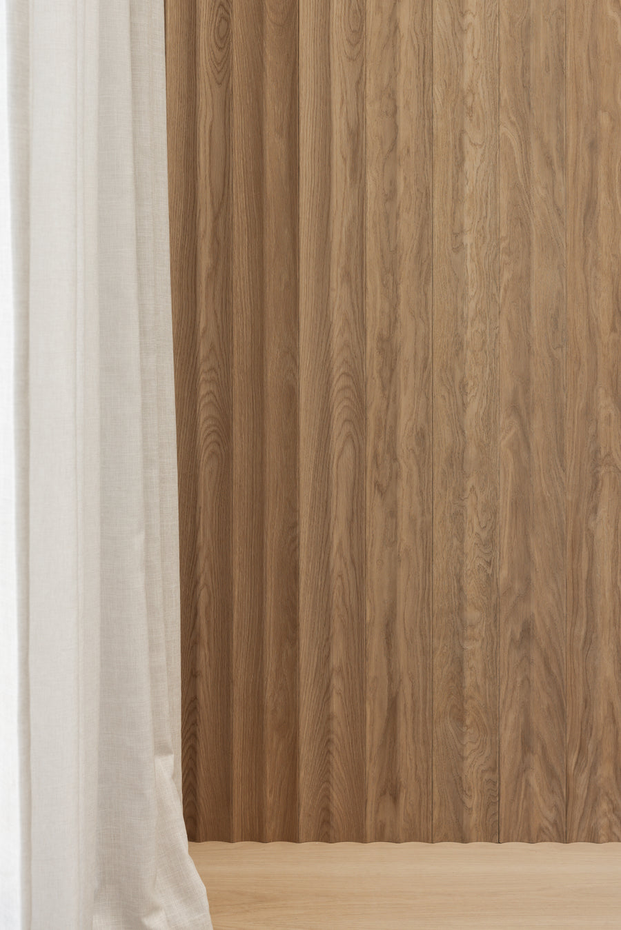 Ripple 60 Flow Oak Wood Panel - Ripple 60 Flow