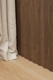 Ripple 60 Flow Black Walnut Wood Panel - Ripple 60 Flow