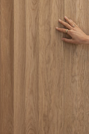 Ripple 60 Flow Oak Wood Panel - Ripple 60 Flow