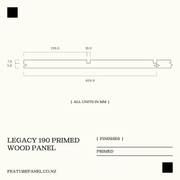 LEGACY 190 WOOD PANEL