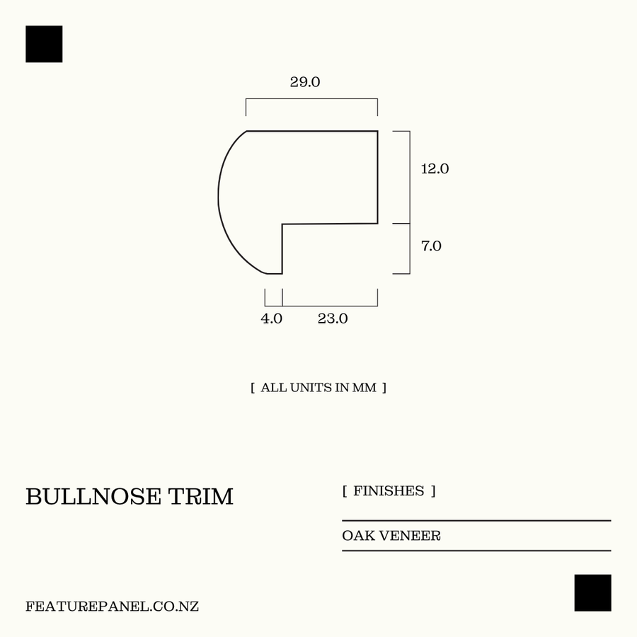 BULLNOSE TRIM