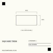 SQUARE TRIM