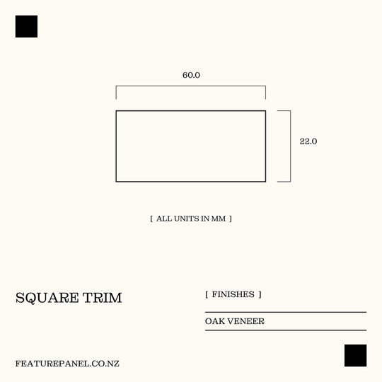 SQUARE TRIM