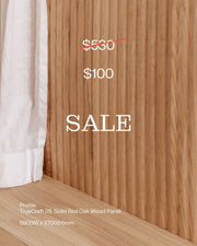 LIMITED RELEASE: SECONDS PANELS
