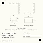 RIPPLE 60 FLOW WOOD PANEL