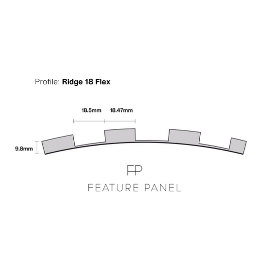 Ridge Flex panelled primed panel