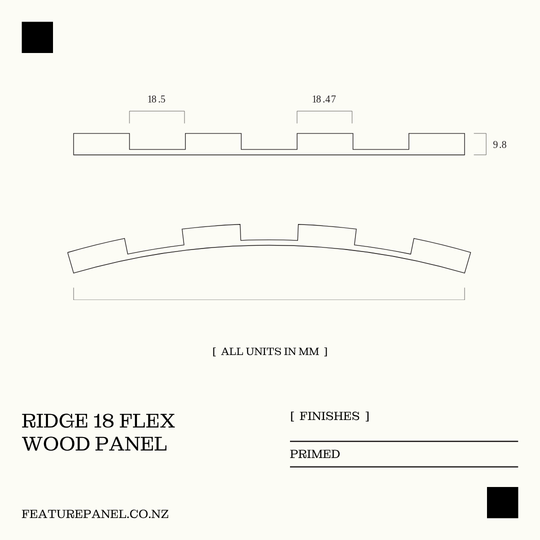 RIDGE 18 FLEX WOOD PANEL