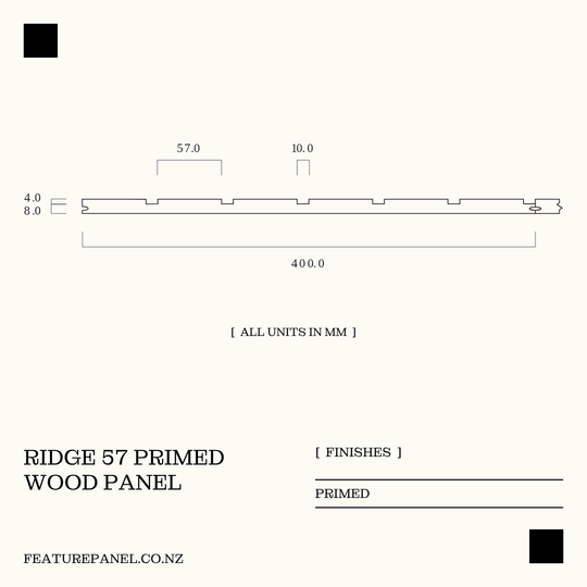 RIDGE 57 WOOD PANEL