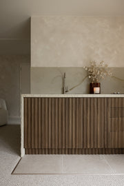 Ripple 60 Flow Black Walnut Wood Panel - Ripple 60 Flow