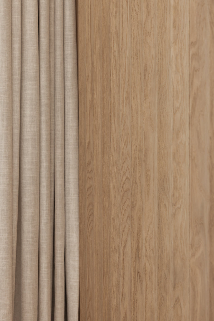 Ripple 60 Flow Oak Wood Panel - Ripple 60 Flow