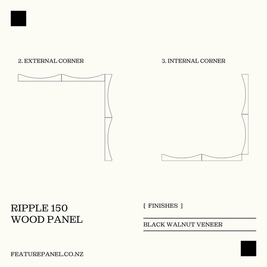 RIPPLE 150 FLOW WOOD PANEL