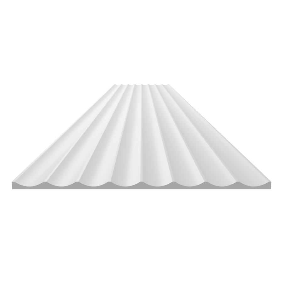 Ripple Primed Wood Panel - Ripple 47