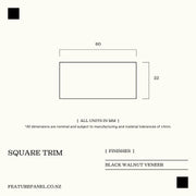 SQUARE TRIM