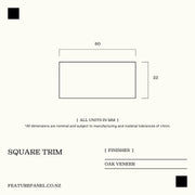 SQUARE TRIM