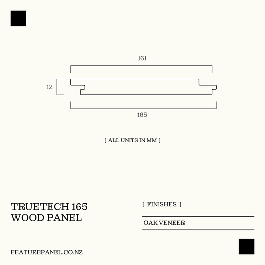 TRUETECH 165 WOOD PANEL