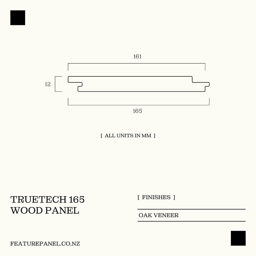TRUETECH 165 WOOD PANEL