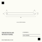 TRUETECH 165 WOOD PANEL