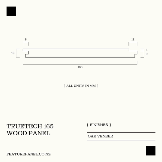 TRUETECH 165 WOOD PANEL