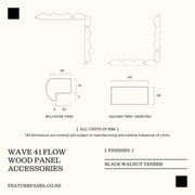 WAVE 41 FLOW WOOD PANEL