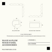 WAVE 41 FLOW WOOD PANEL