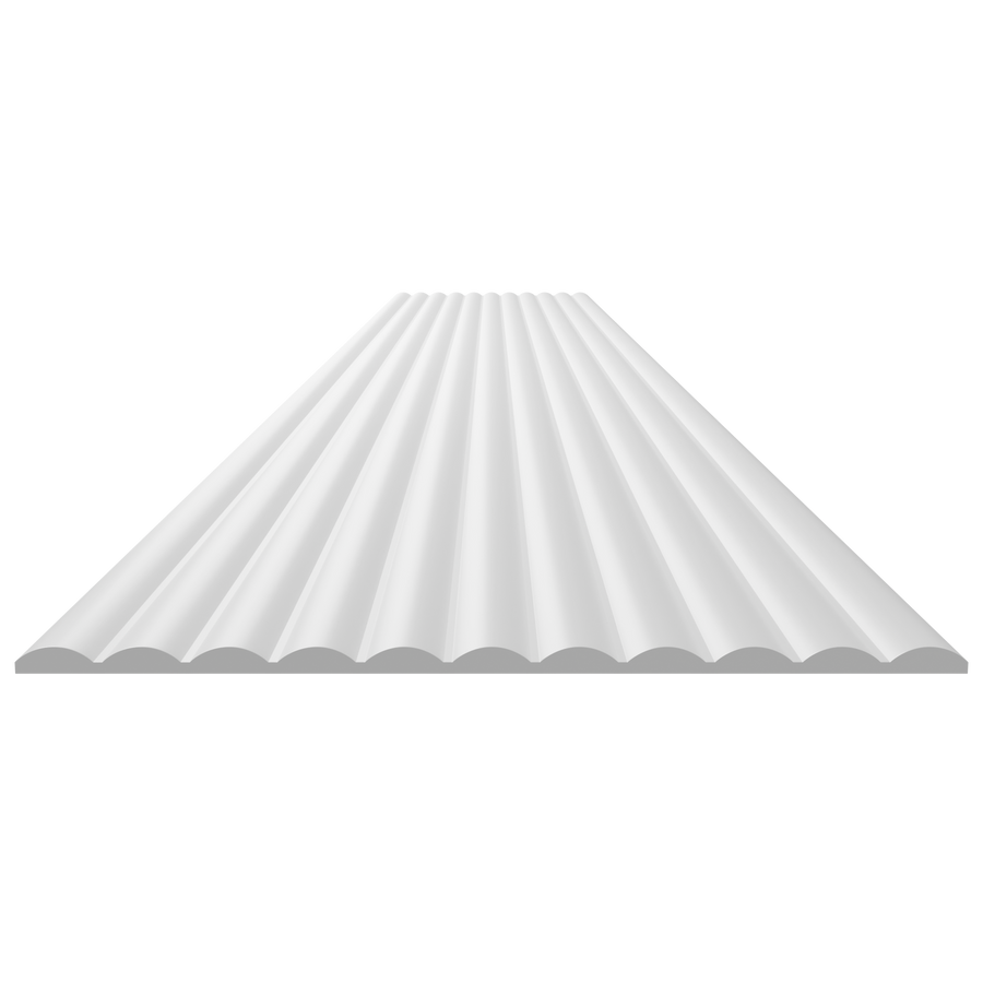Wave Primed Wood Panel - Wave 33