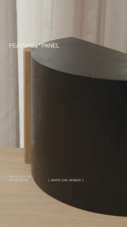 Wave 41 Flow Oak Wood Panel - Wave 41 Flow