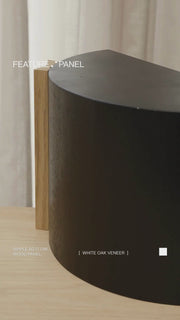 Ripple 60 Flow Oak Wood Panel - Ripple 60 Flow