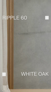 Ripple 60 Flow Oak Wood Panel - Ripple 60 Flow
