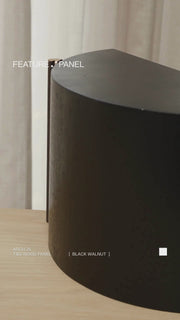 Arch Black Walnut T&G Wood Panel -  Arch 25