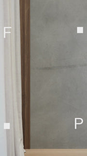 Ripple 60 Flow Black Walnut Wood Panel - Ripple 60 Flow