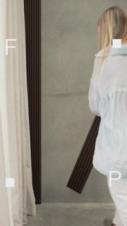 Arch Black Walnut T&G Wood Panel -  Arch 25