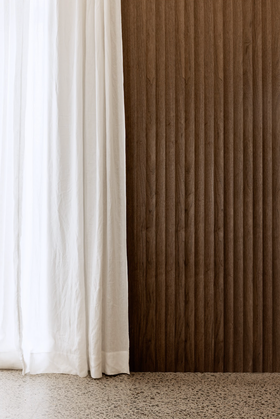 Ripple Flex Black Walnut Wood Panel - Ripple 47 Flex